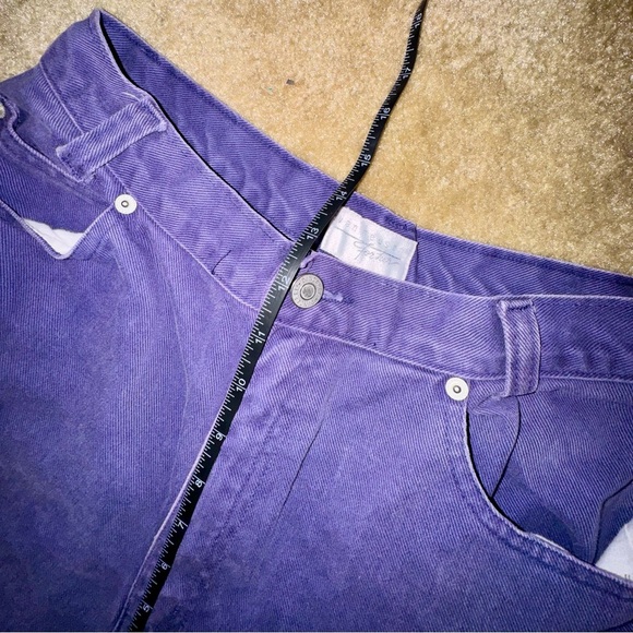 Vintage Van Heusen For Her Women's High Rise Mom Jeans - Purple - Picture 10 of 10